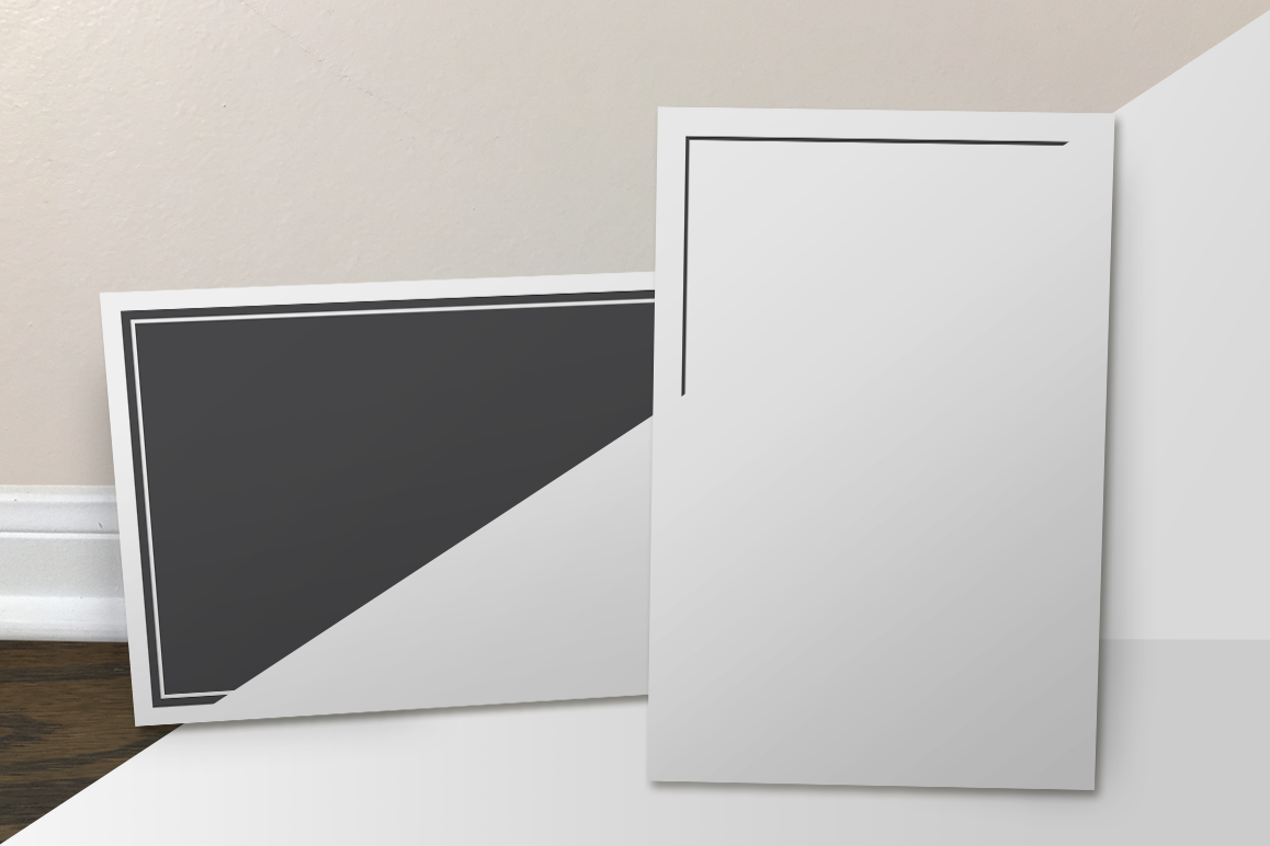 Postcard Mockup : Front-View Collection example image 1
