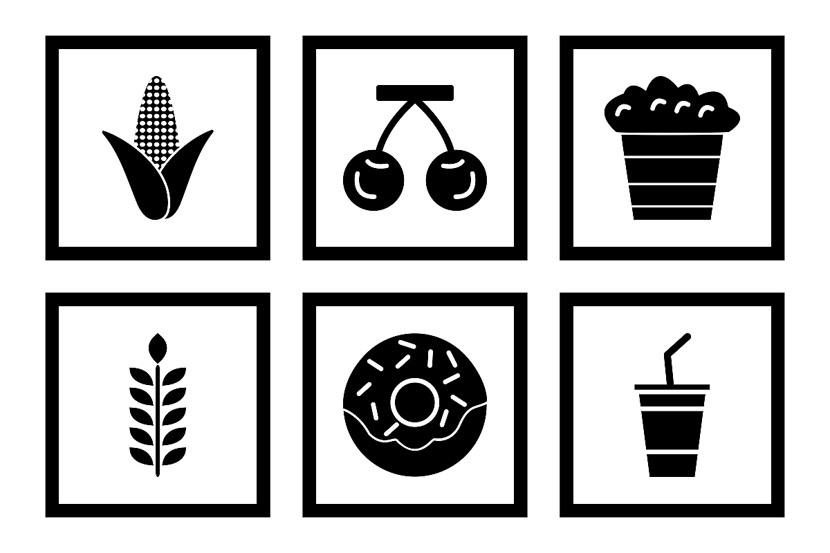 Set Of Food Icons example image 1