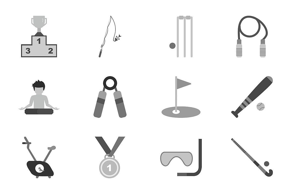 Set Of Sports And Game Icons example image 1