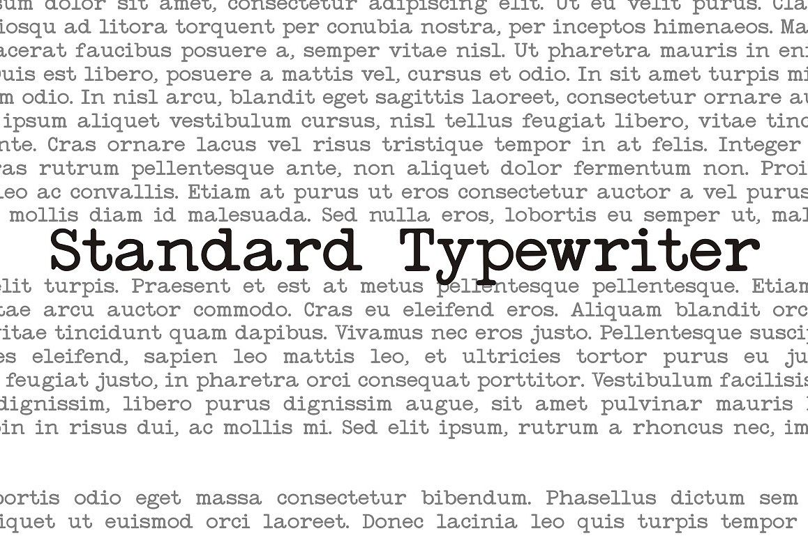 Standard Typewriter example image 1