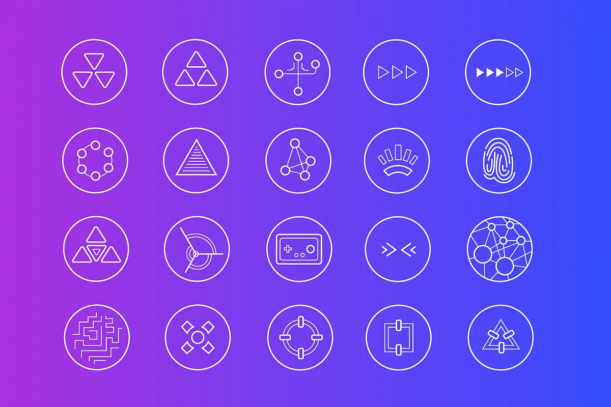 Futuristic Icons example image 1