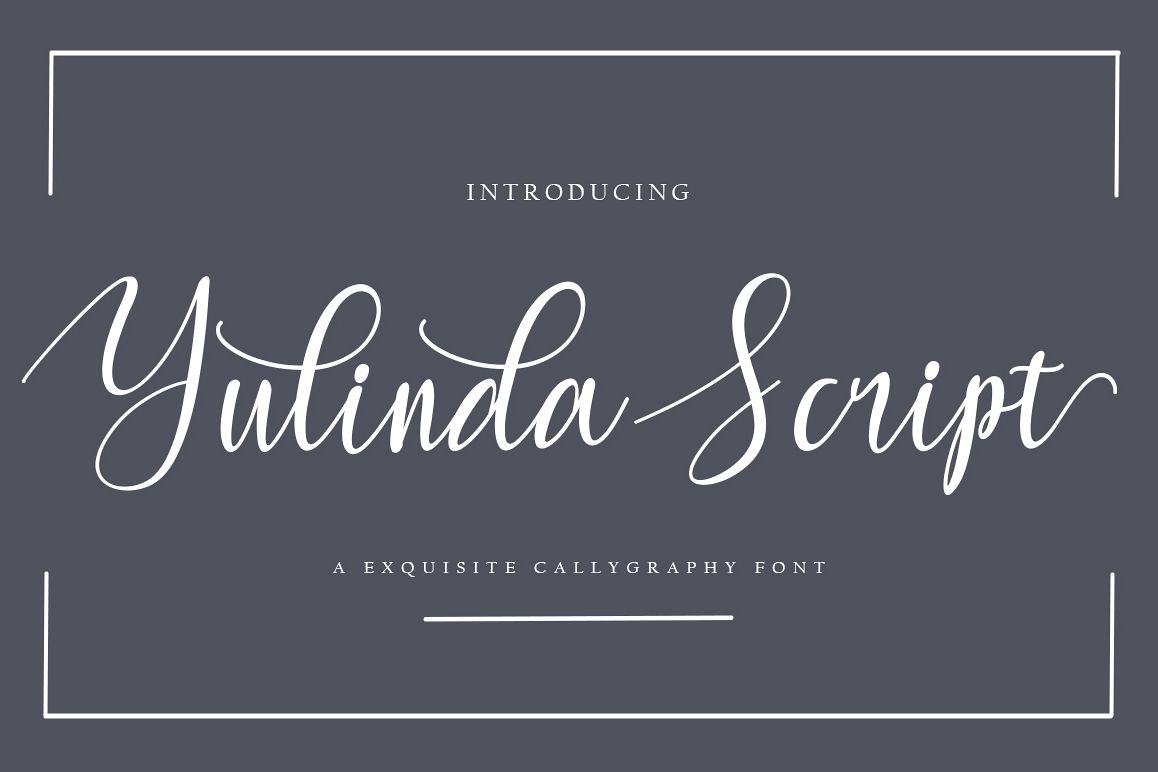 Yulinda Script example image 1