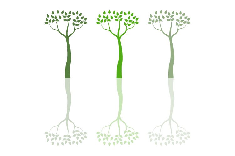 Tree icon example image 1