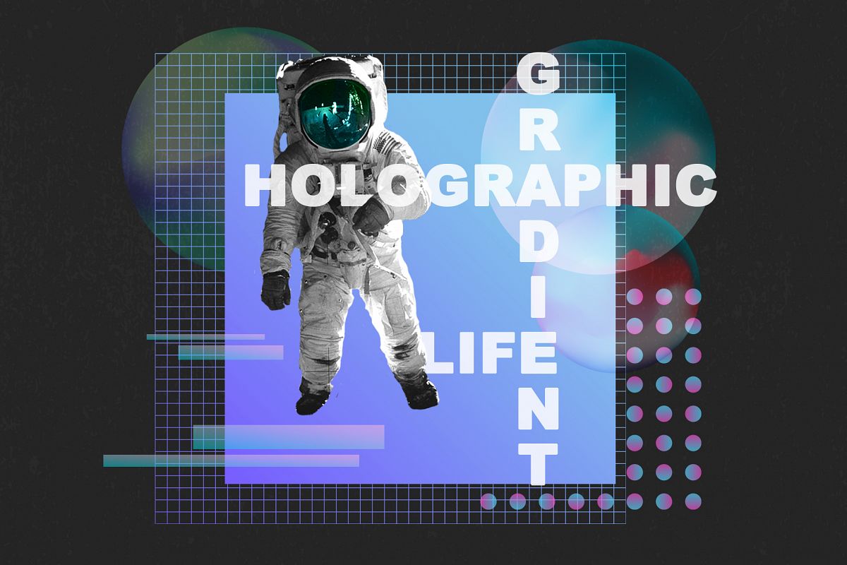 Holographic gradient life example image 1
