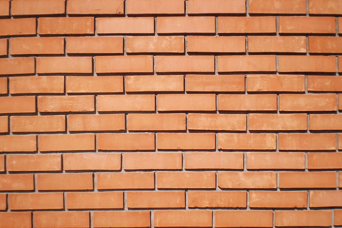 Orange brick wall example image 1