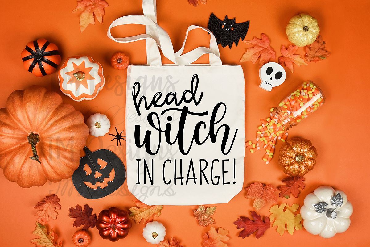 Head Witch in Charge SVG example image 1
