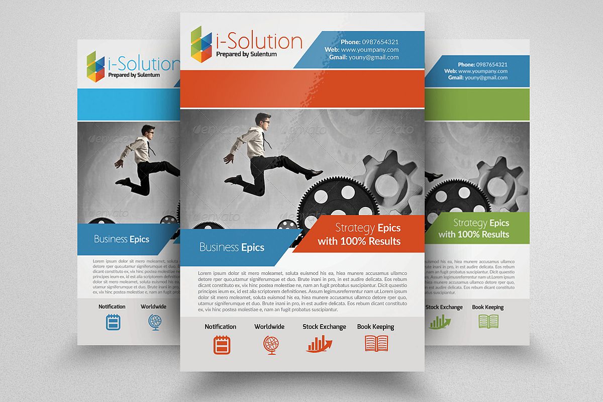 Business Flyers Templates example image 1