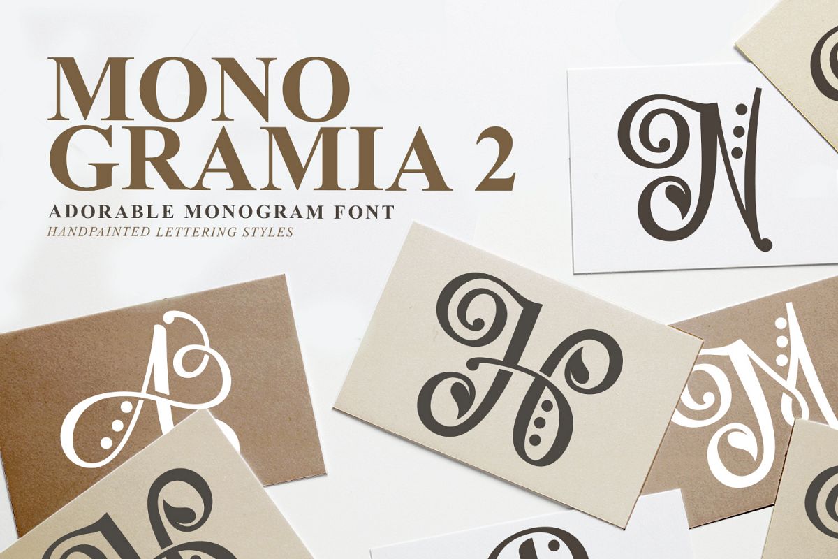 Monogramia 2 example image 1