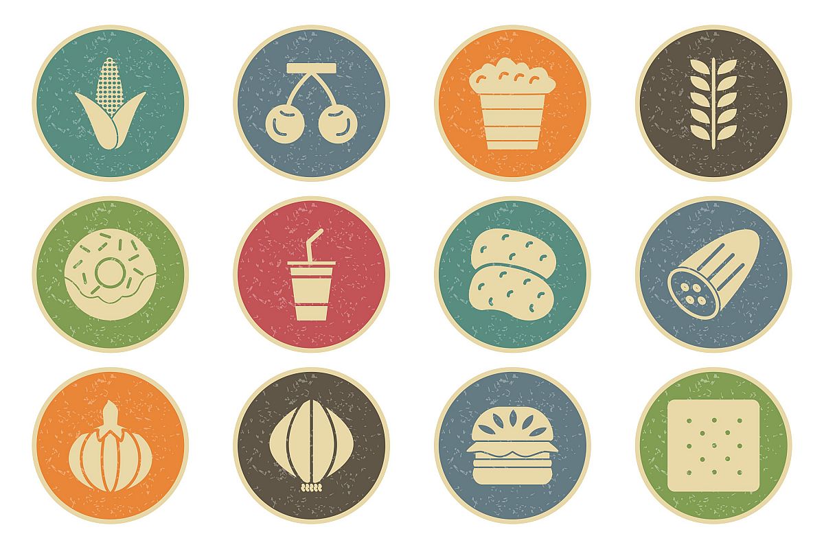 Set Of Food Icons example image 1
