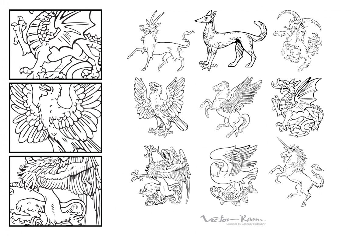 Heraldic Monsters Vol. IV example image 1