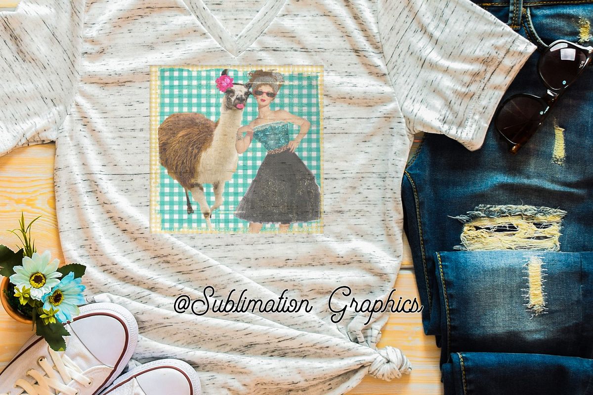 Lady Sublimation Digital Download example image 1