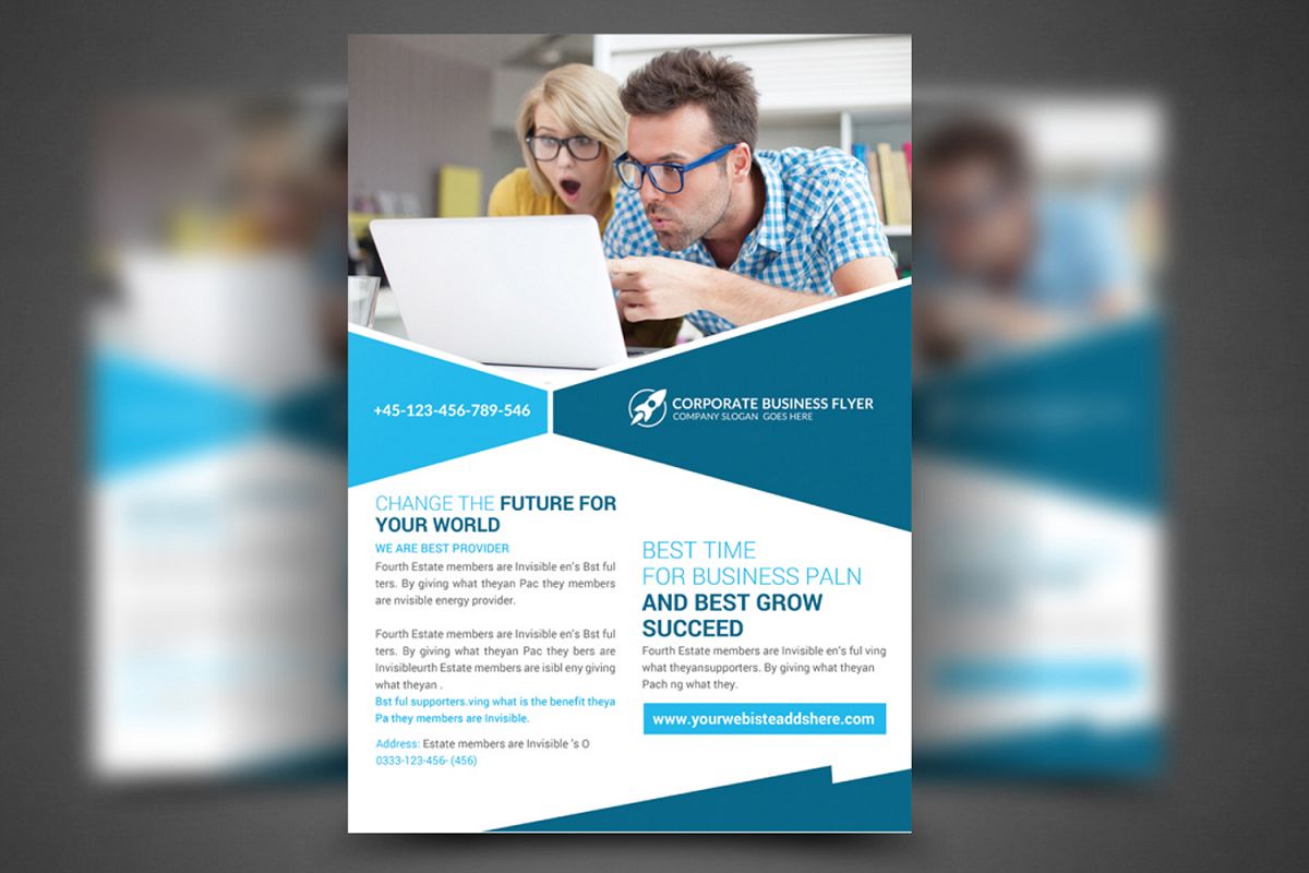 Corporate Business Flyer Template example image 1