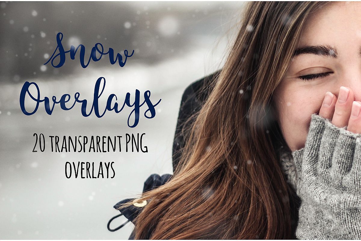 Snow overlays example image 1