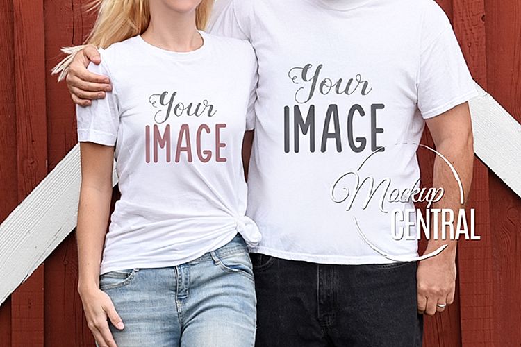 Download Couple T Shirt Mockup Psd Free Download - Free Template ...