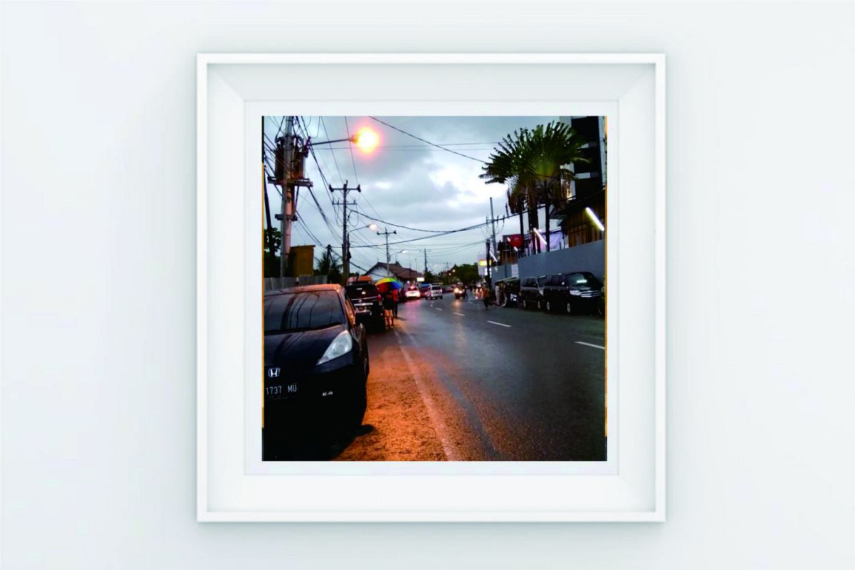 FRAME POSTER SIDE ROAD example image 1
