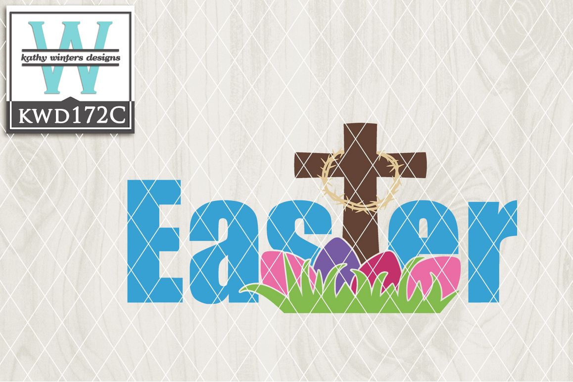 Easter Cutting File KWD172C example image 1
