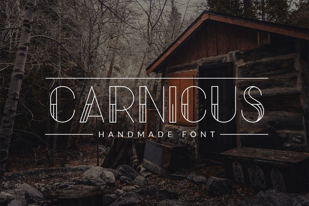 Carnicus - Font Type example image 1