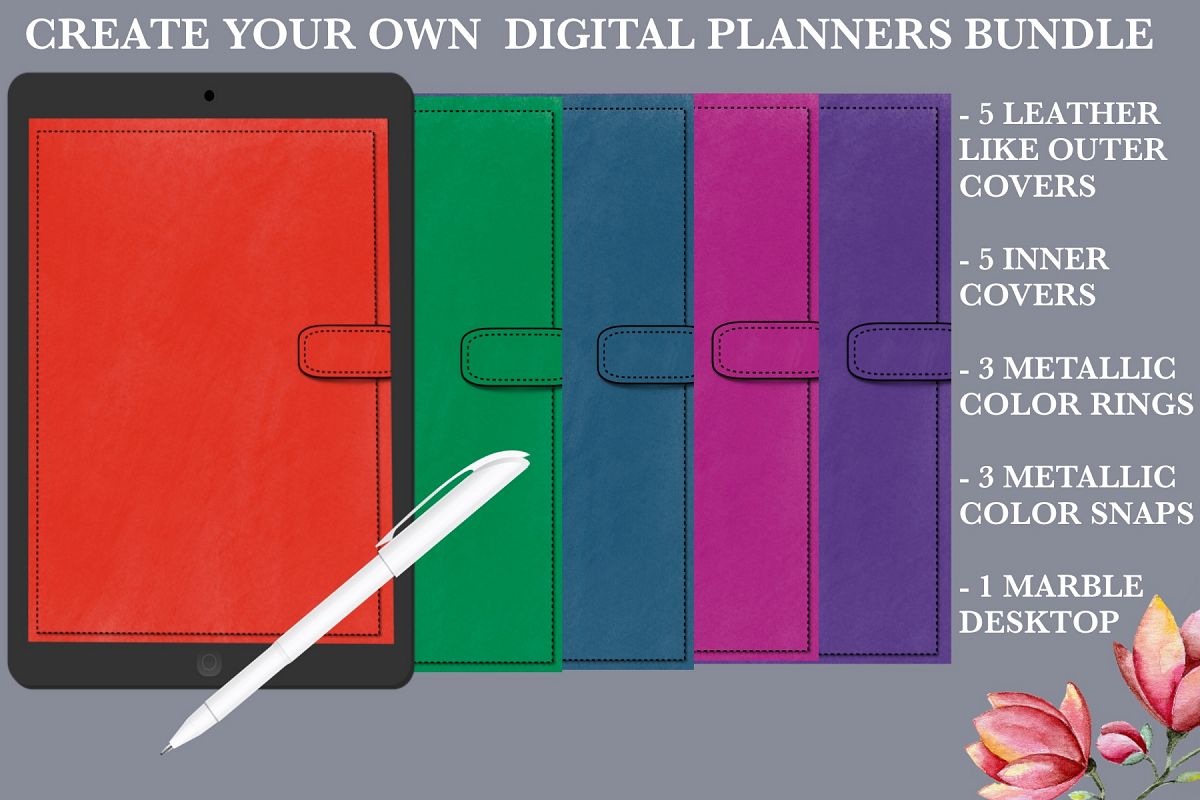 Create Your Own Digital Planners Bundle example image 1