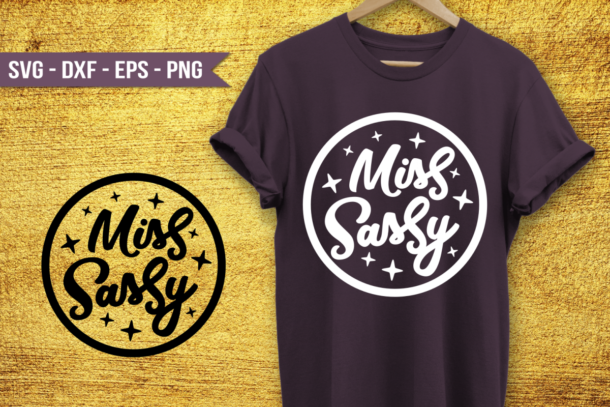 Miss Sassy SVG example image 1