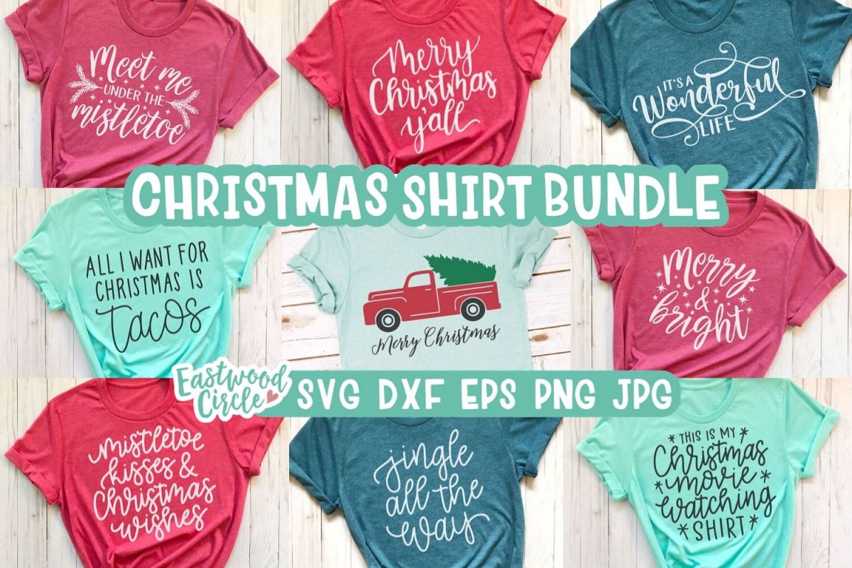 Christmas SVG Bundle - Cut Files for Crafters example image 1
