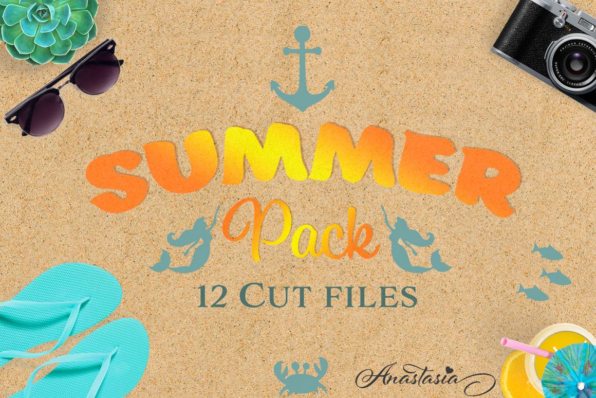 The Summer SVG Cut Files Pack - Limited Promotion! example image 1