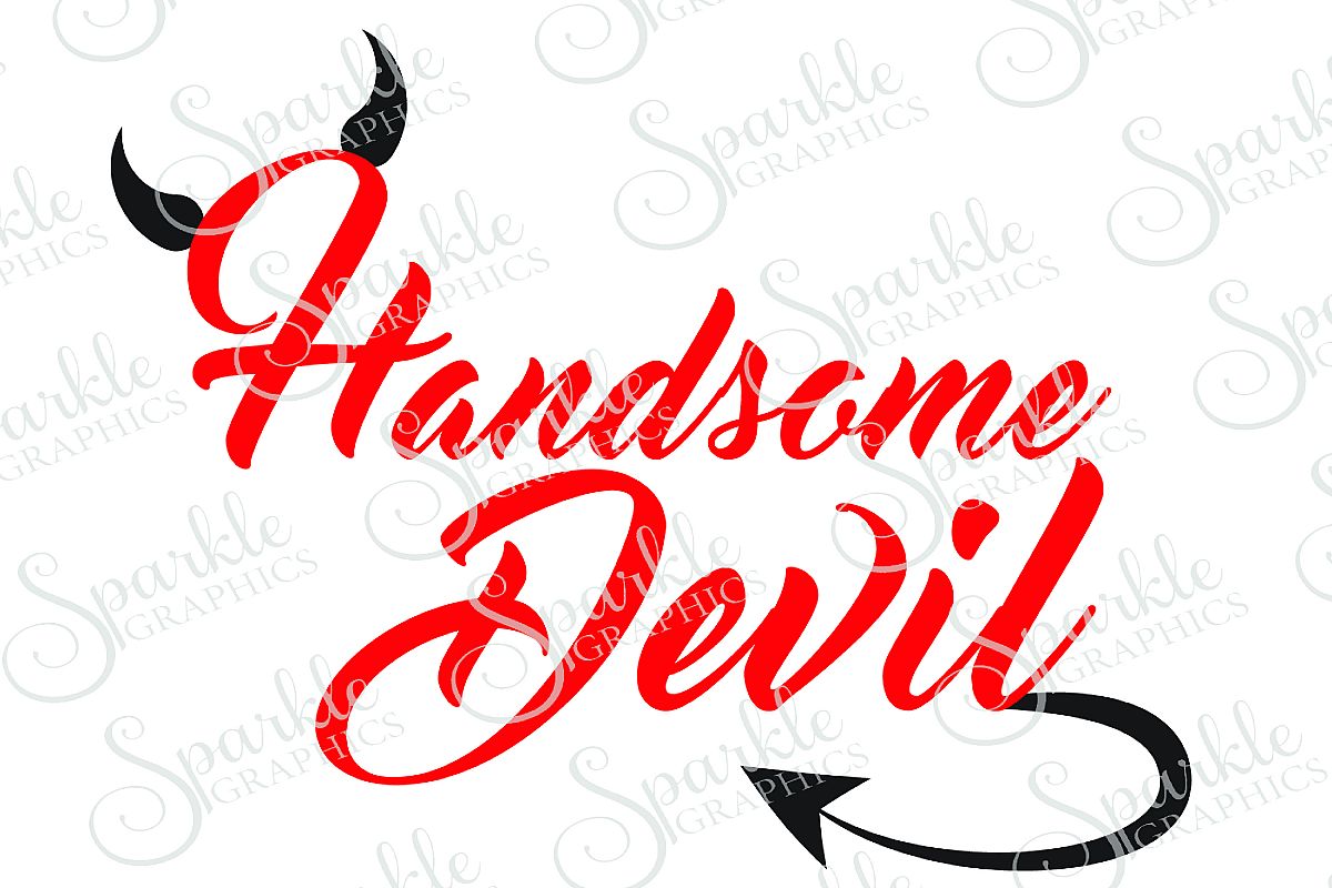 Handsome Devil Cut File Set | SVG, EPS, DXF, PNG (37476) | SVGs ...