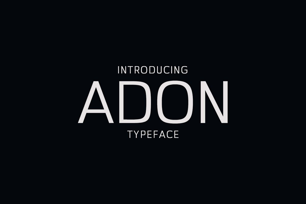 Adon Sans Serif Typeface example image 1