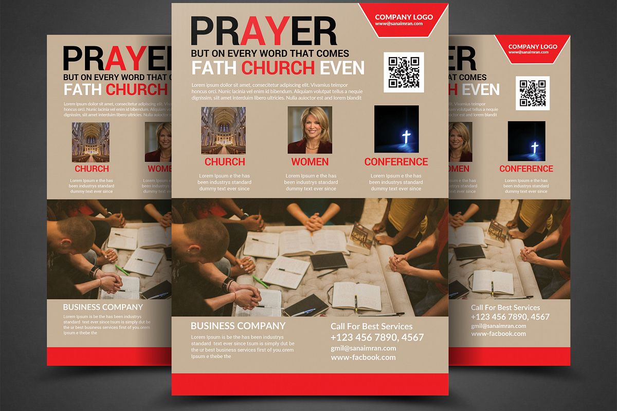 CHURCH FLYER example image 1