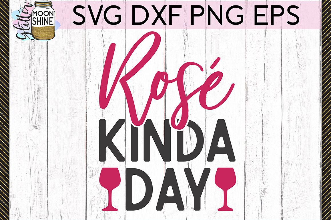 Rose Kinda Day SVG DXF PNG EPS Cutting Files example image 1