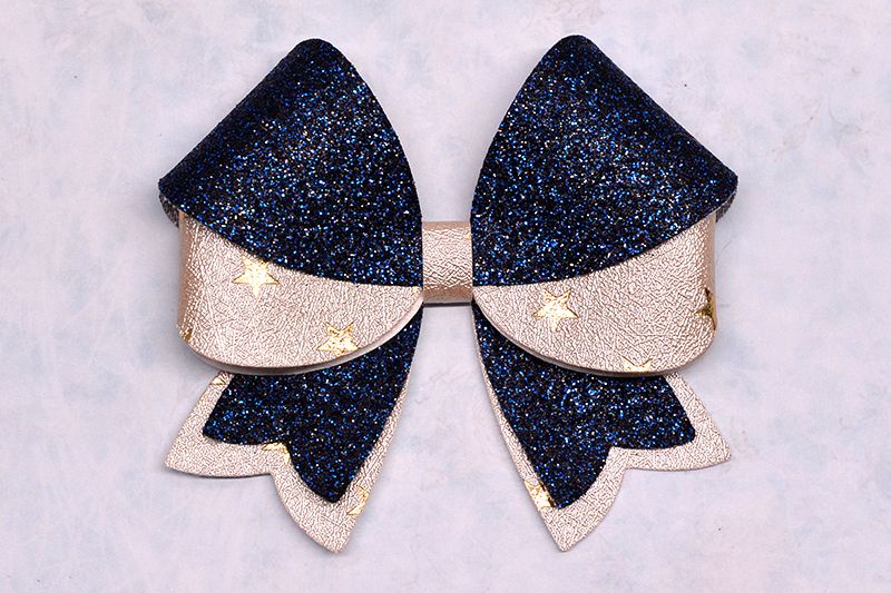 Download Hair bow template SVG, DIY leather bow template