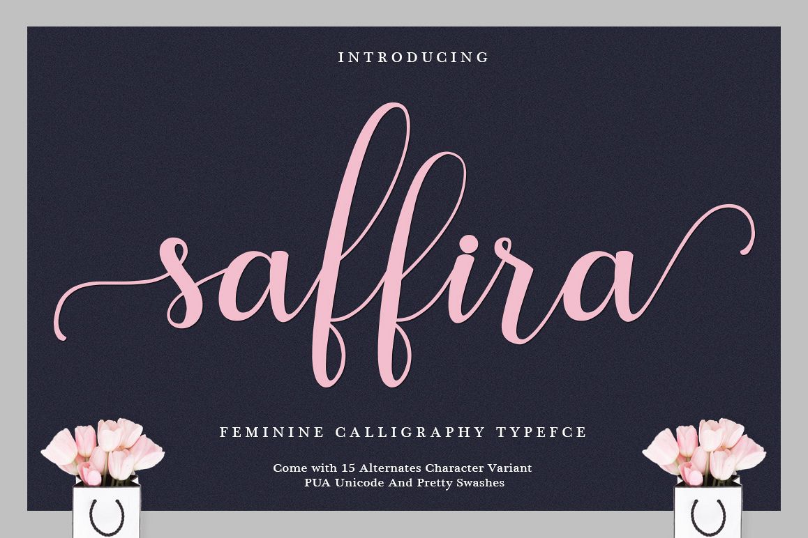 Saffira Script example image 1