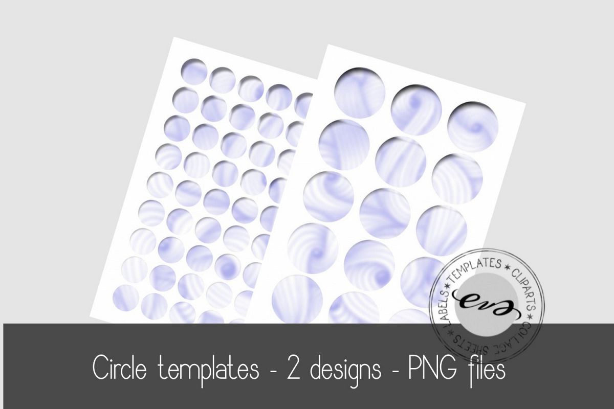 Digital circle sheet templates example image 1