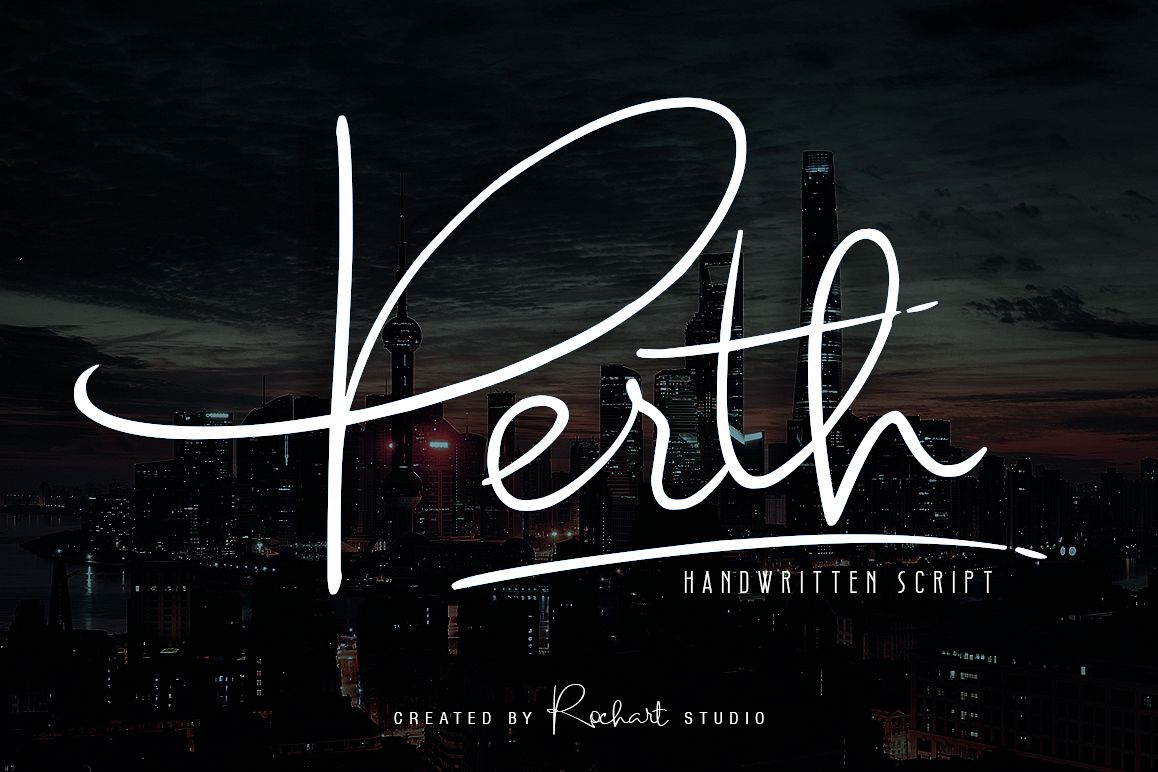 Perth Script example image 1