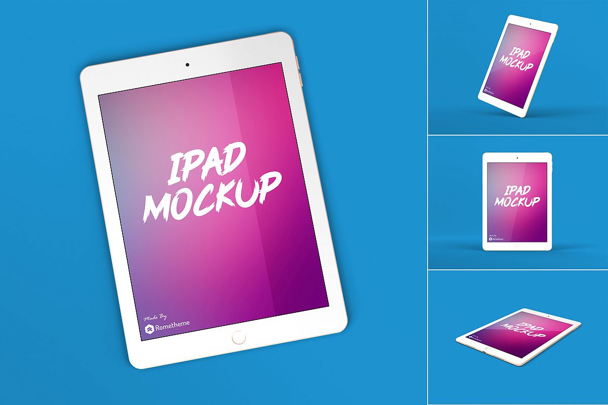 Ipad Tablet Screen Mockup vol. 01 example image 1