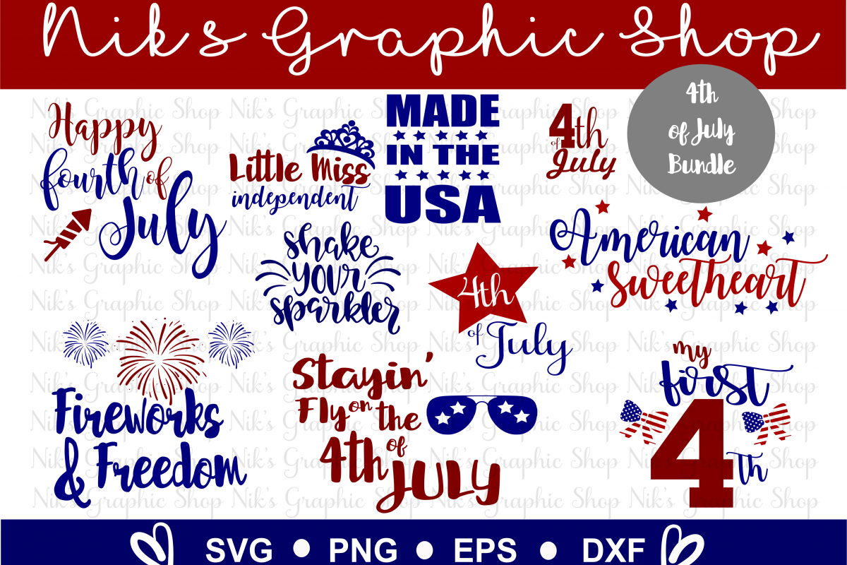 4th of July SVG, Fourth of July, July SVG, 4th SVG, Fourth (97924