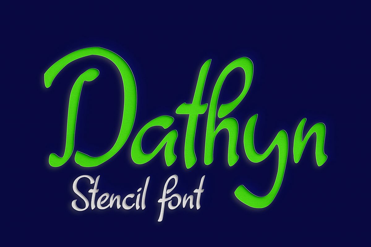 Dathyn Font example image 1