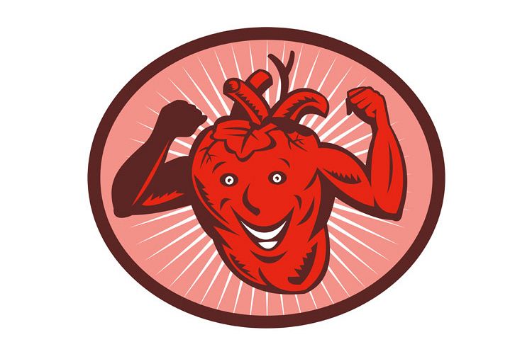 Happy and healthy heart example image 1