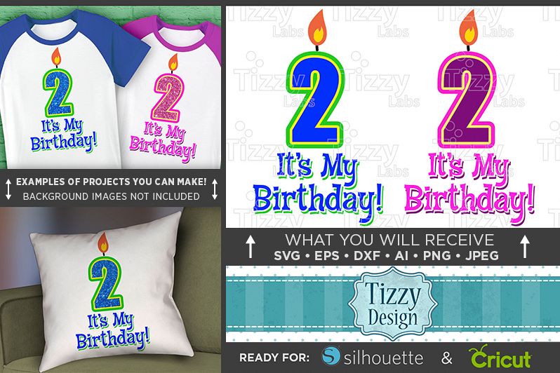2nd Birthday SVG - Its My Birthday SVG Birthday Shirt - 1029 example image 1