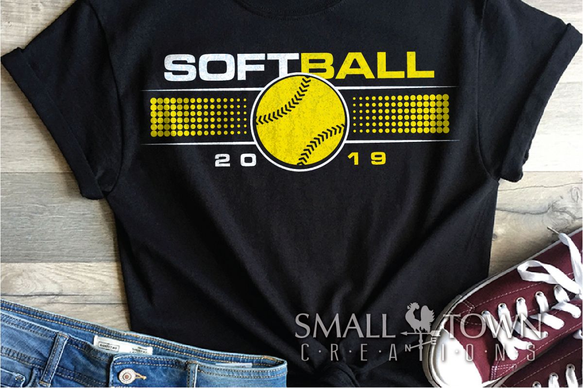 Softball, Ball sport, Sports, Team logo, PRINT, CUT & DESIGN example image 1