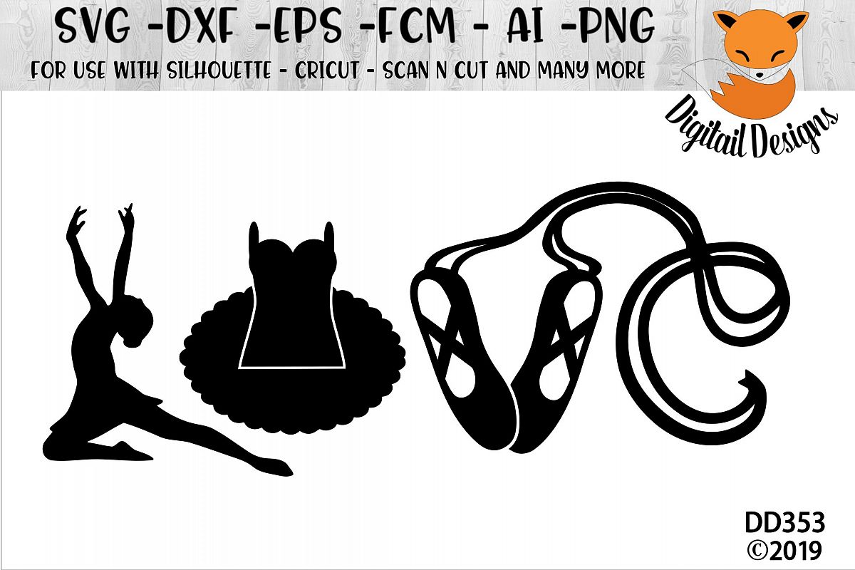 Love Dance SVG for Silhouette, Cricut, Scan N Cut (191787 ...