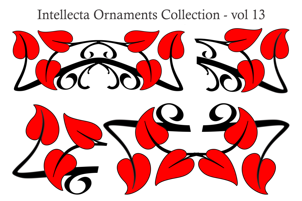 Intellecta Ornaments Collection 13 example image 1
