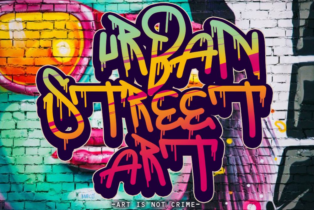 THE BOOMBER GRAFFITI FONT example image 1