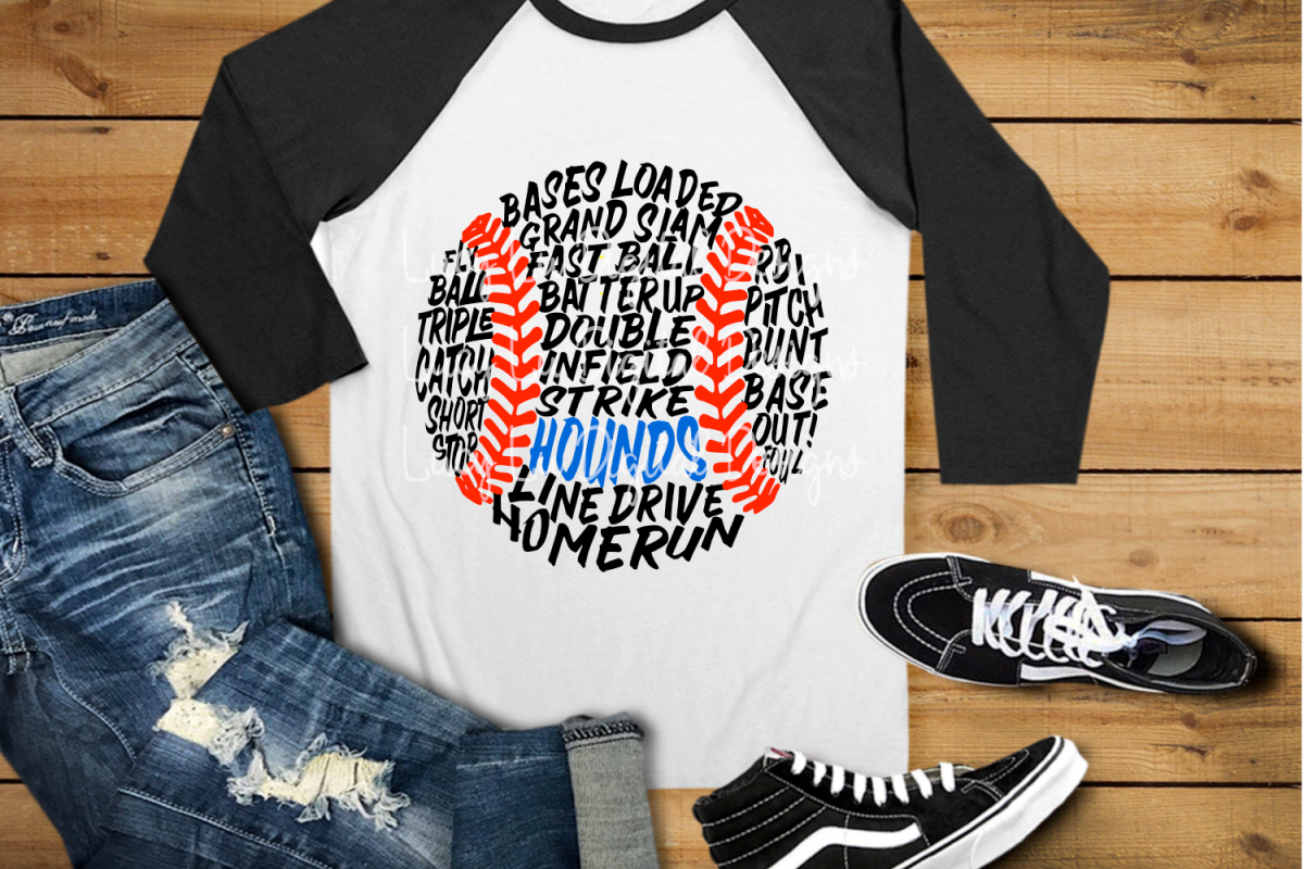 Messy Baseball Hounds example image 1