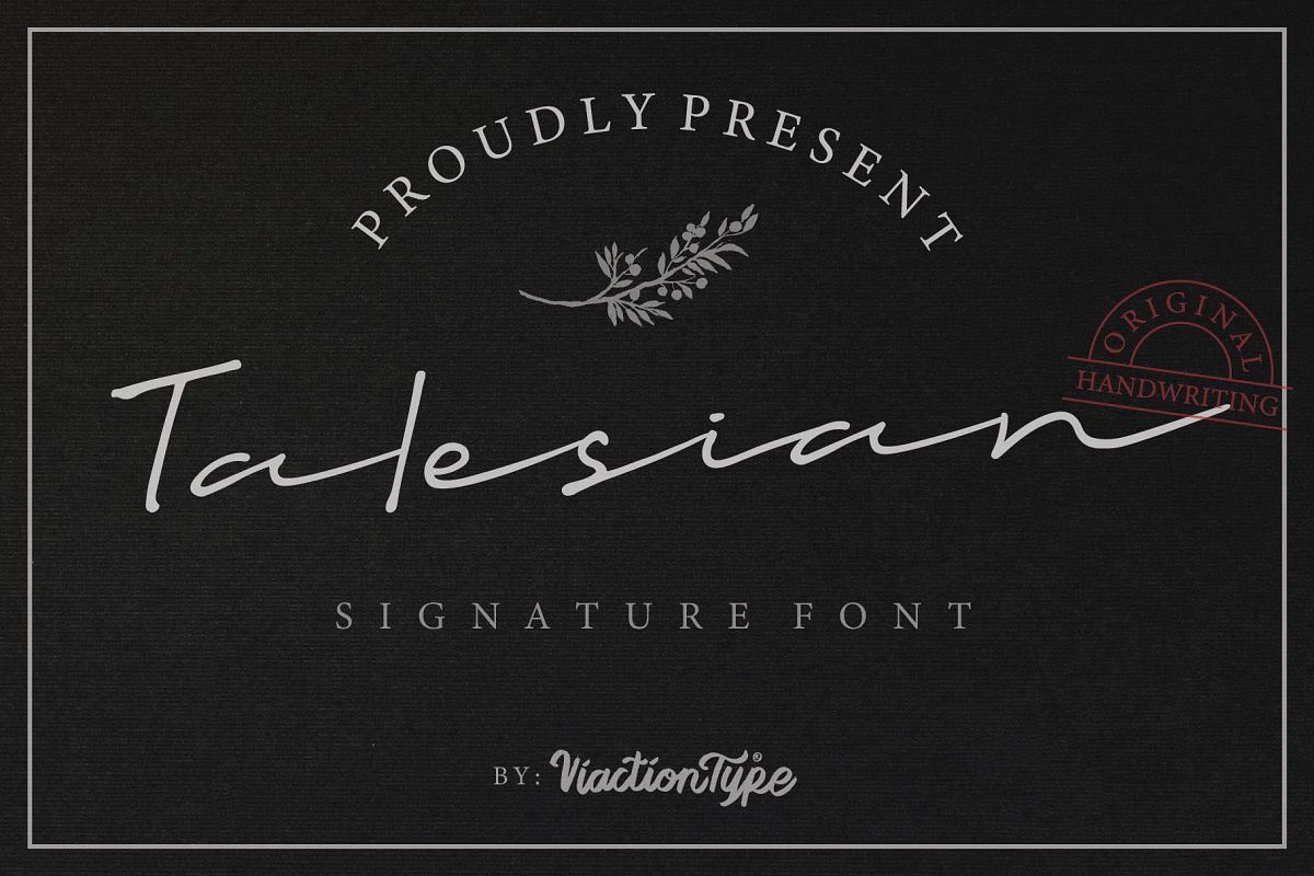 Talesian Signature example image 1