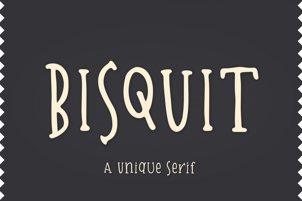 Bisquit | A Unique Serif example image 1