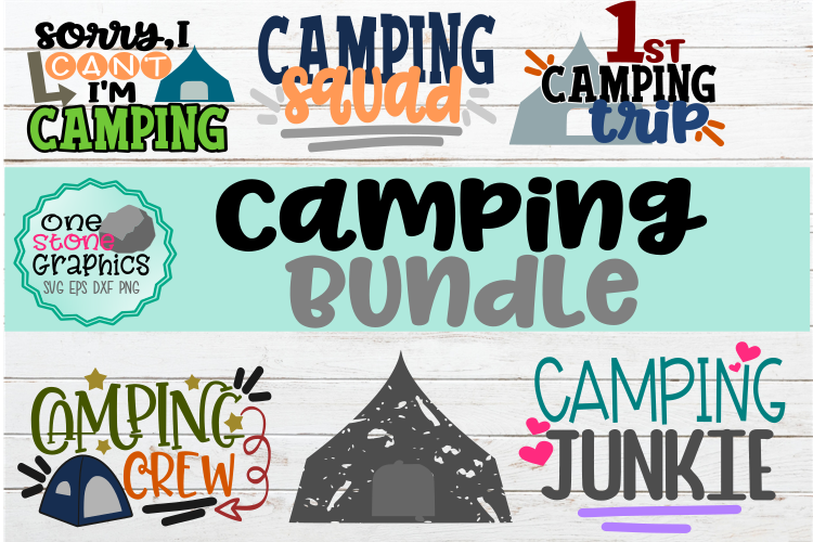 Camping Bundle svg,camping svg,camping svgs,tent svg, example image 1