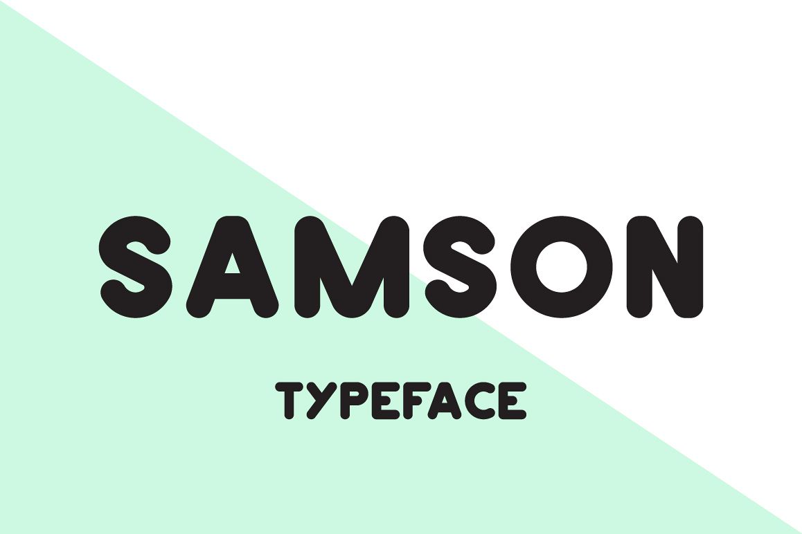 Samson Typeface example image 1