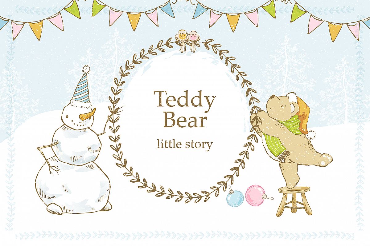 Teddy Bear little story. example image 1
