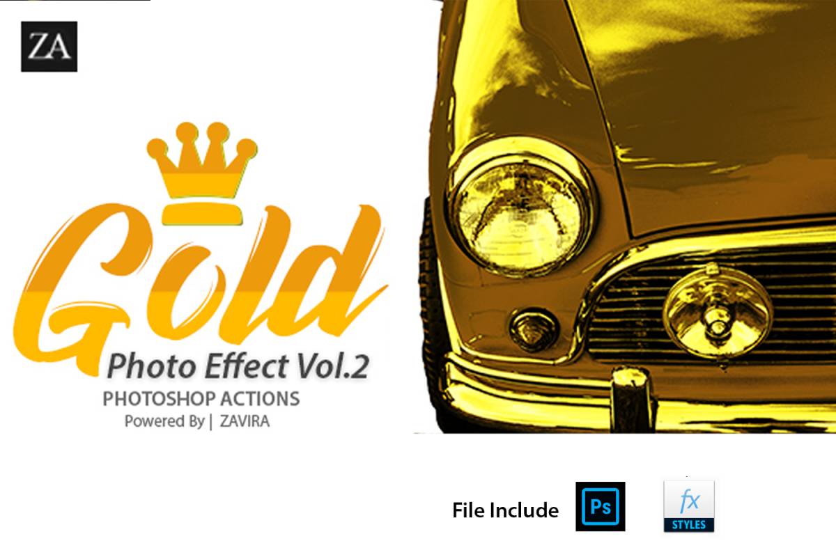 Gold Photo Manupulation Action example image 1