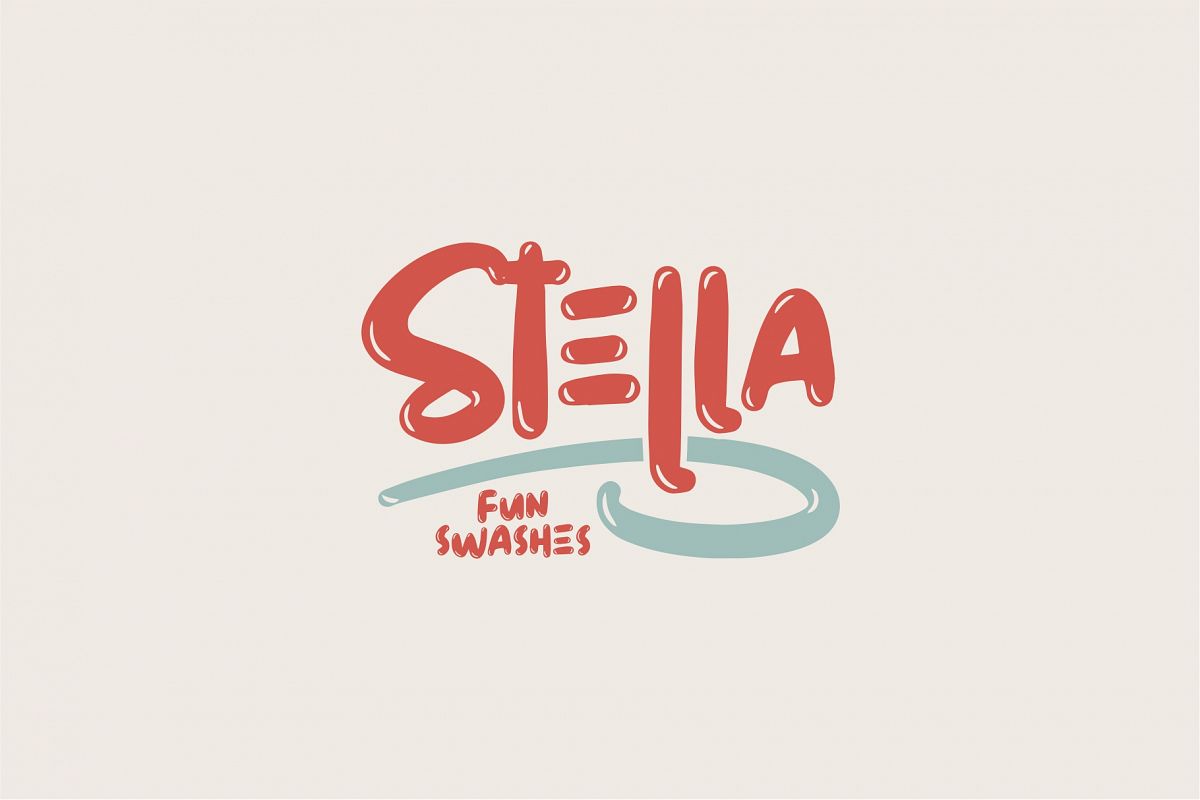 STELLA Fun Fonts example image 1